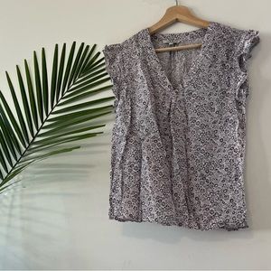 Casual patterned top